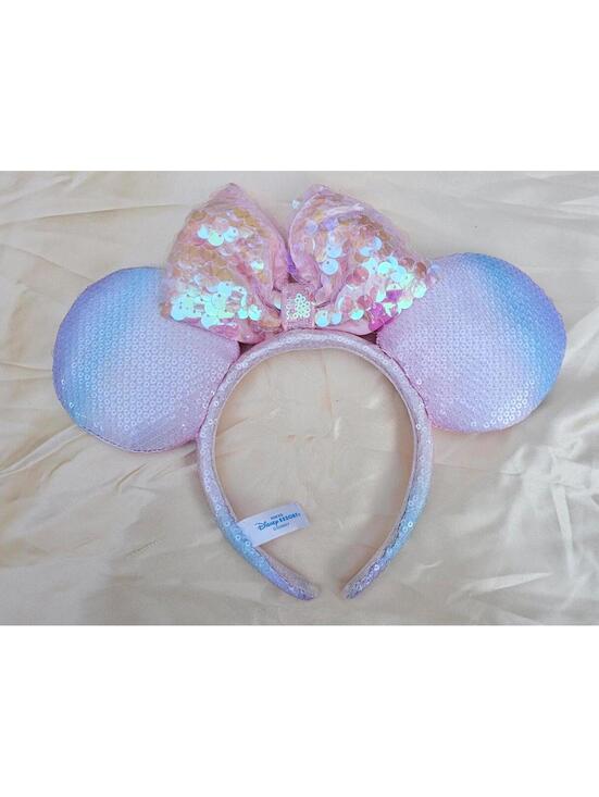 Disney Other - Disney Tokyo Sakura Pink Sequin Headband Ombre purple